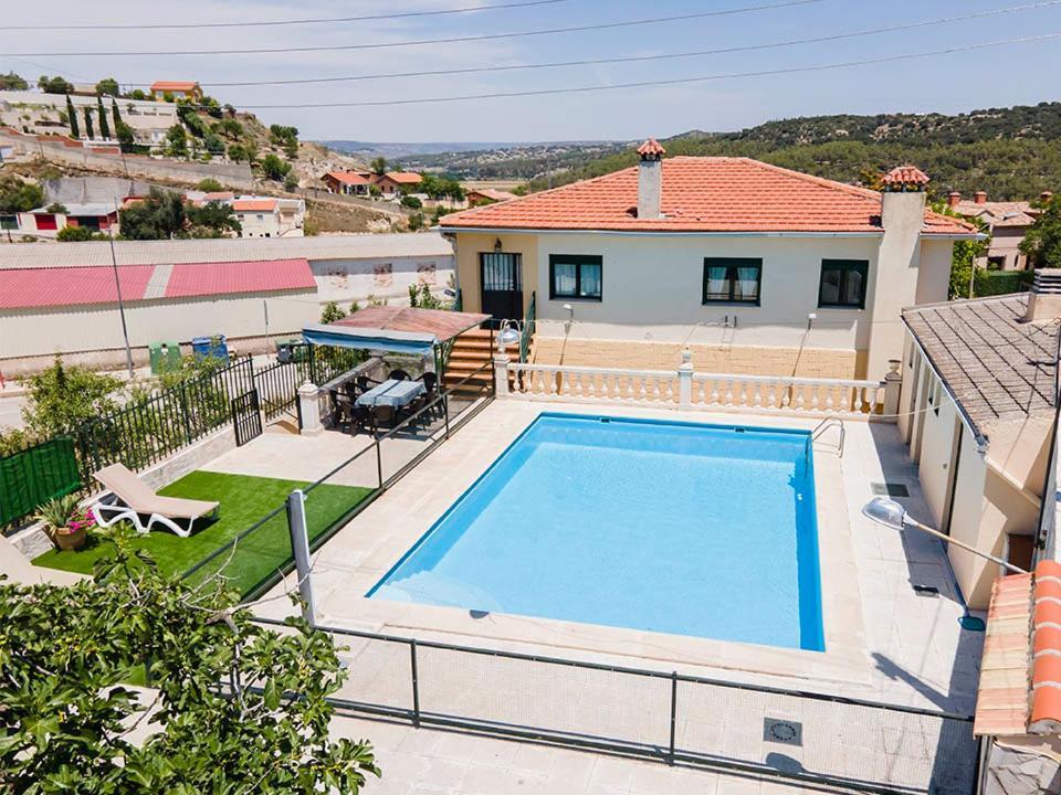 Casa Rural Las Eras Valdelaguna Екстериор снимка